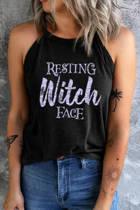 * APP EXCLUSIVE* RESTING WITCH FACE Graphic Tank Top