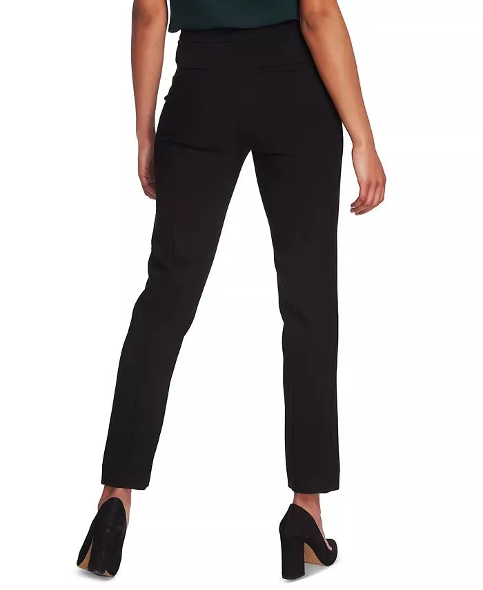 1.STATE Women's Seamed Flat-Front Ankle Pants Gray Size 6