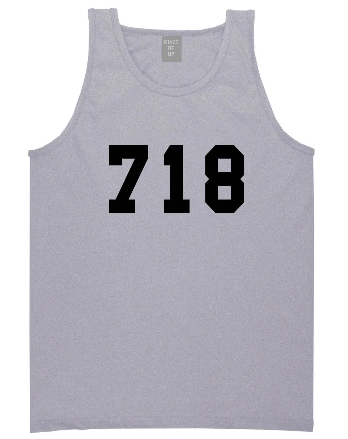 718 New York Area Code Tank Top