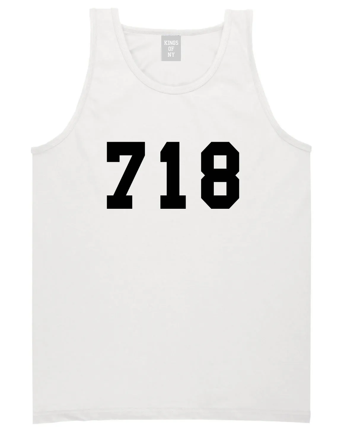 718 New York Area Code Tank Top