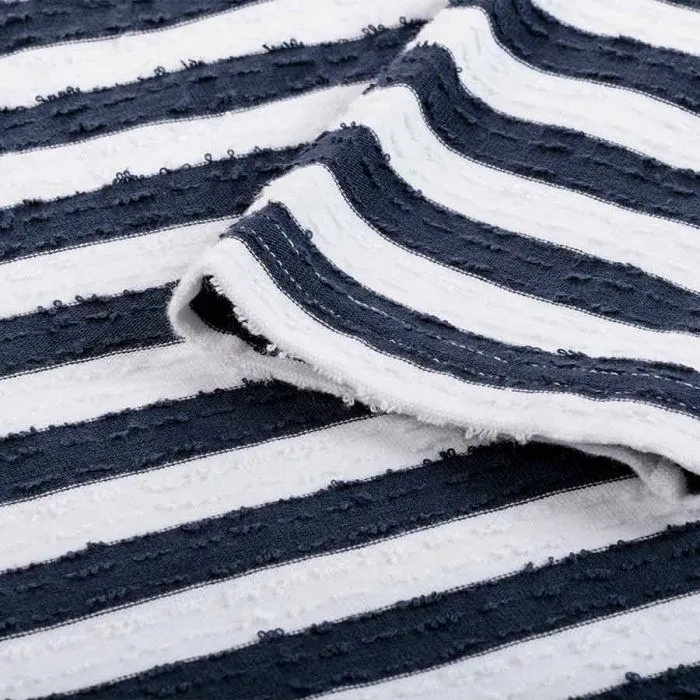 ANDO STRIPE T-SHIRT NAVY