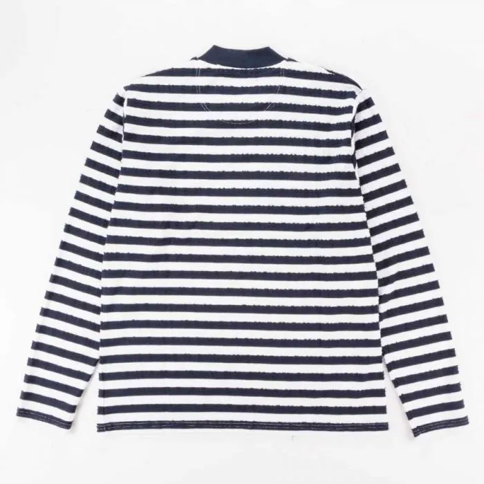 ANDO STRIPE T-SHIRT NAVY