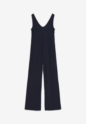 AYRIANAA - Elegant Dark Navy Dress with Versatile Style