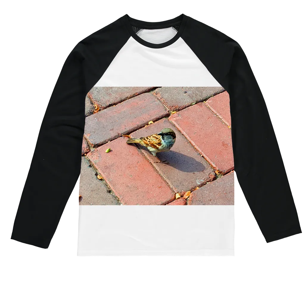 Bird Sublimation Baseball Long Sleeve T-Shirt