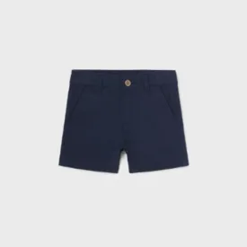 BOYS NAVY BLUE TWILL CHINO SHORT