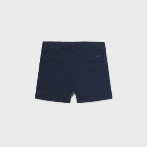 BOYS NAVY BLUE TWILL CHINO SHORT