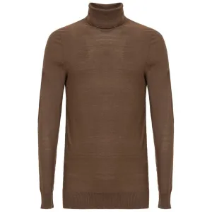 Brioni Brown Cashmere Sweater