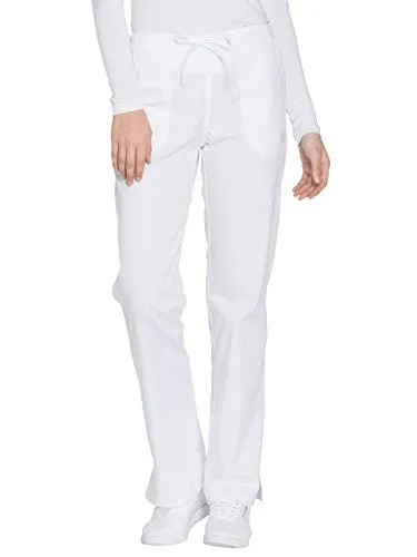 Cherokee WW130 Workwear Core Stretch Mid Rise Straight Leg Drawstring Scrub Pant