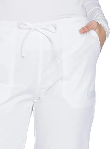 Cherokee WW130 Workwear Core Stretch Mid Rise Straight Leg Drawstring Scrub Pant