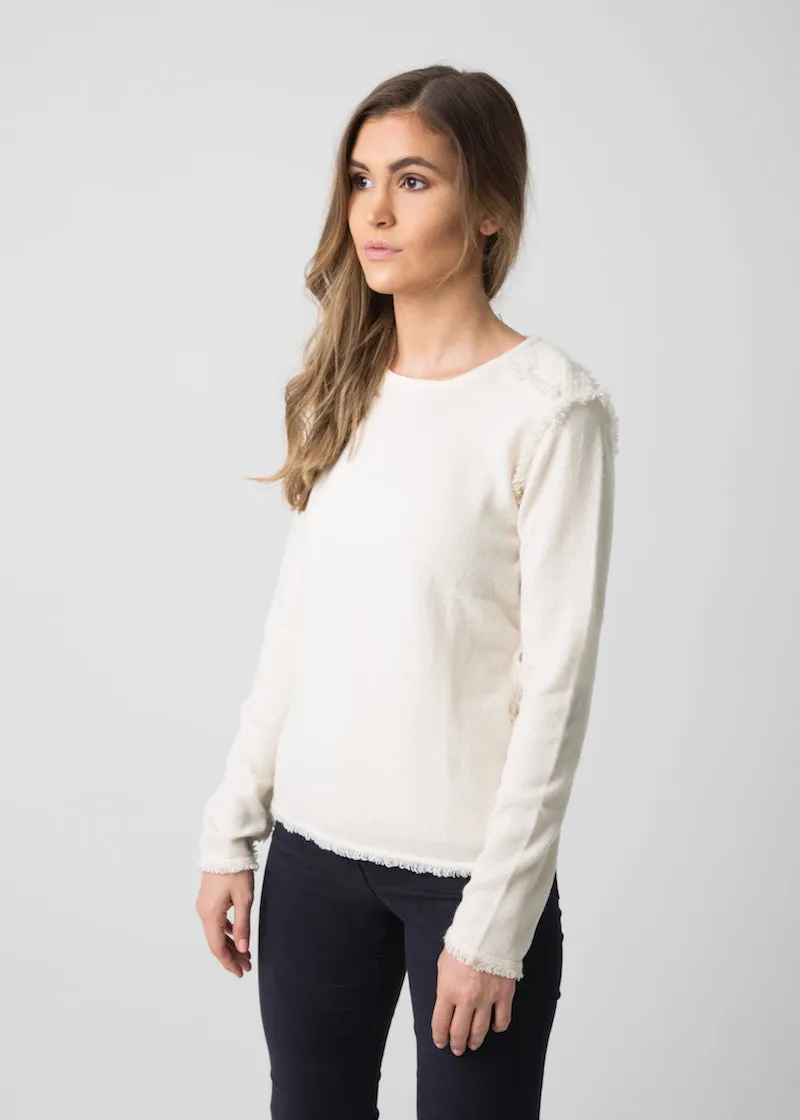 COCO Nautical luxe Crew Neck - Loden