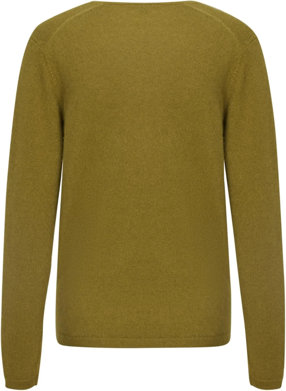 EURKEA Women's V Neck 100% Cashmere Sweater, Long Sleeve Pullover, Winter Top for Women, Gifts Ready