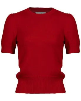 Frame Cashmere Gathered Sweater