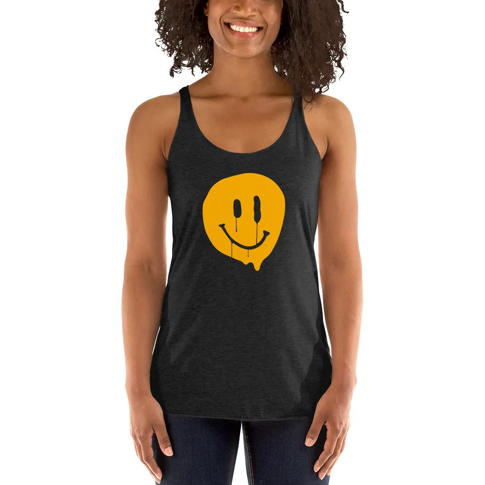 Happy-ish Women's Racer-back Tank-top