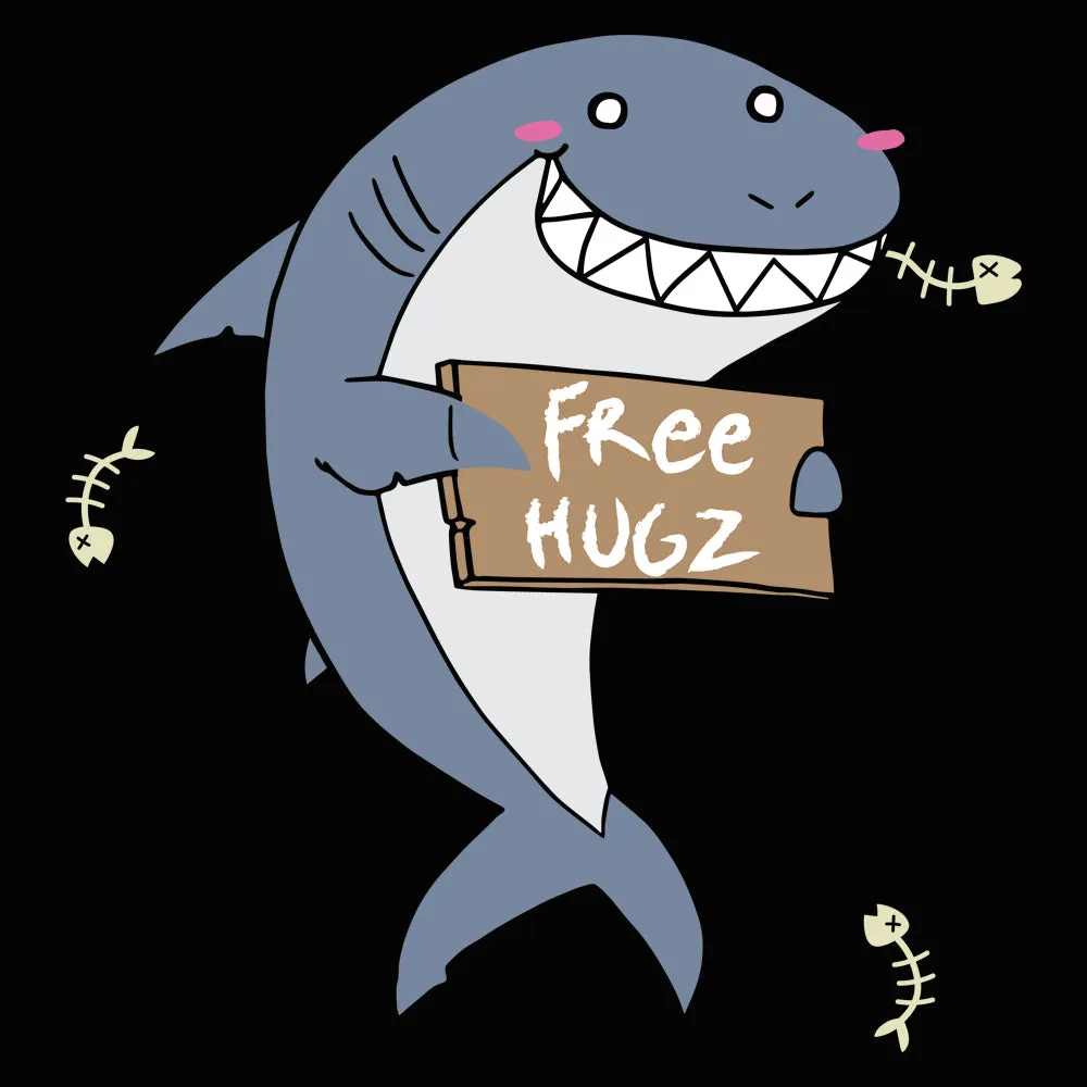 Hug Shark Women's Racer-back Tank-top
