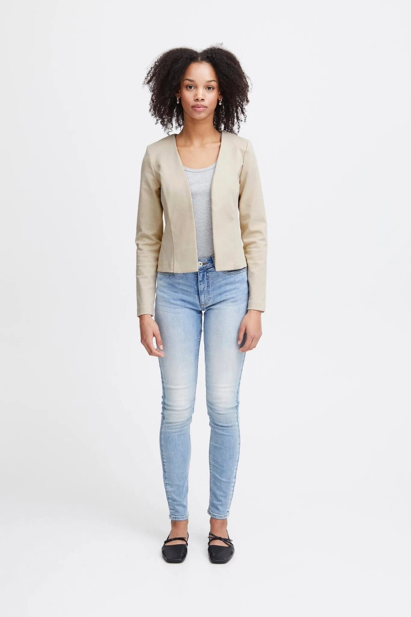 ICHI - IHKATE SHORT BLAZER - 20112547