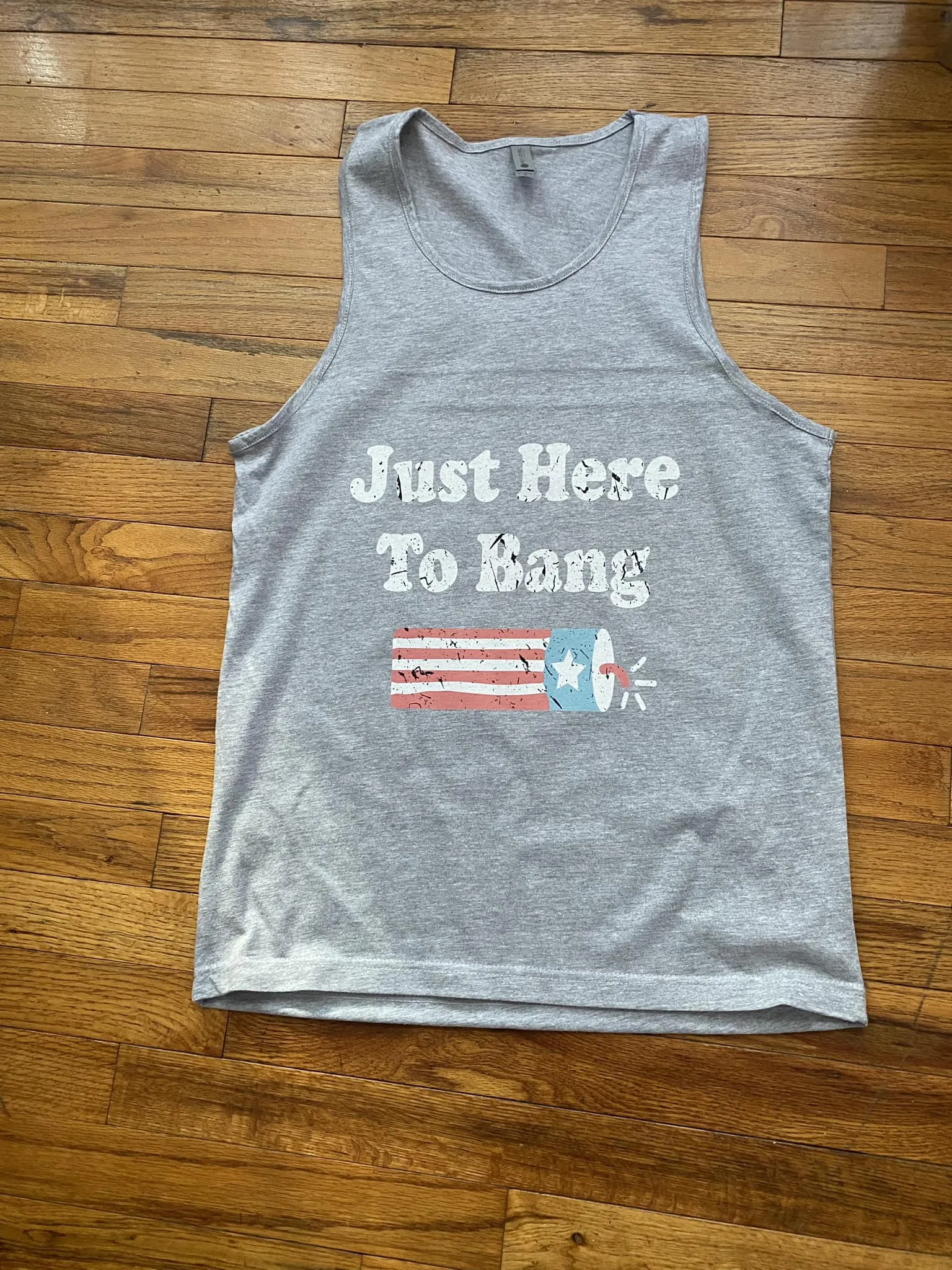 Just Here To Bang (Men's Tank)