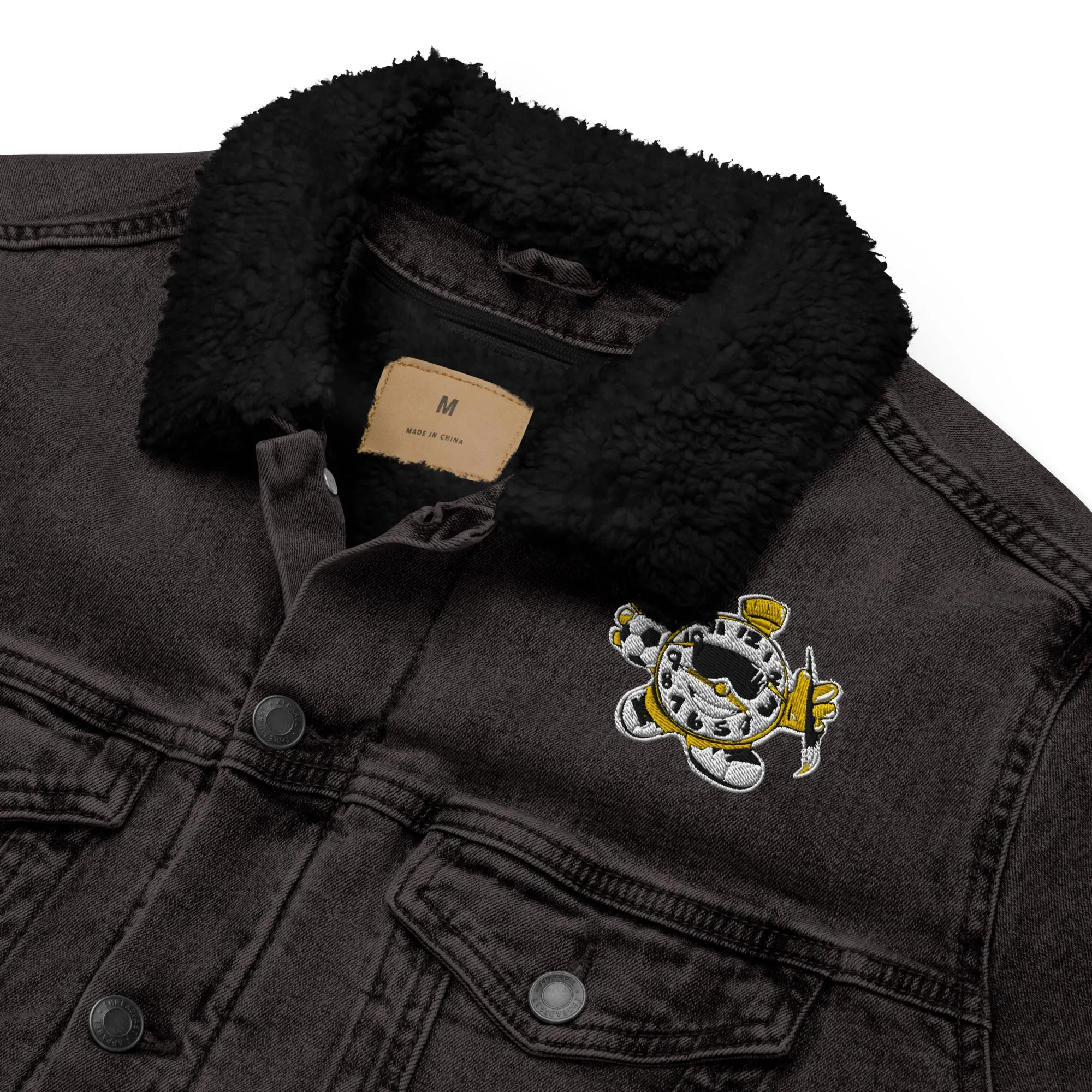Kids After Hours Denim Sherpa Jacket