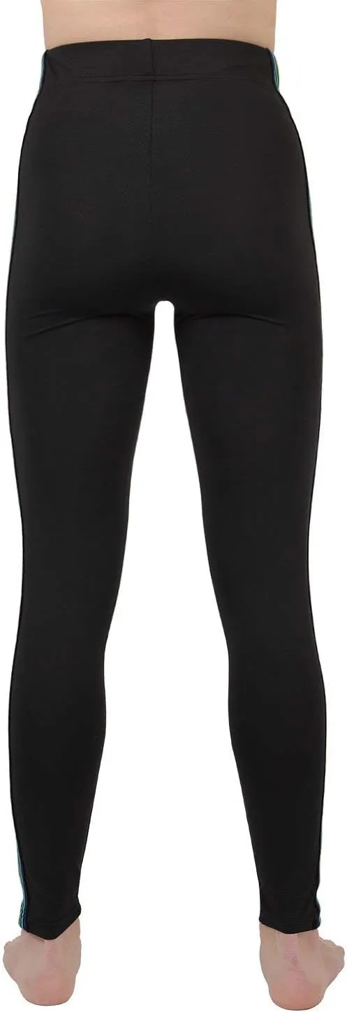 MeMoi Women's Rainbow Racer Stripe Leggings