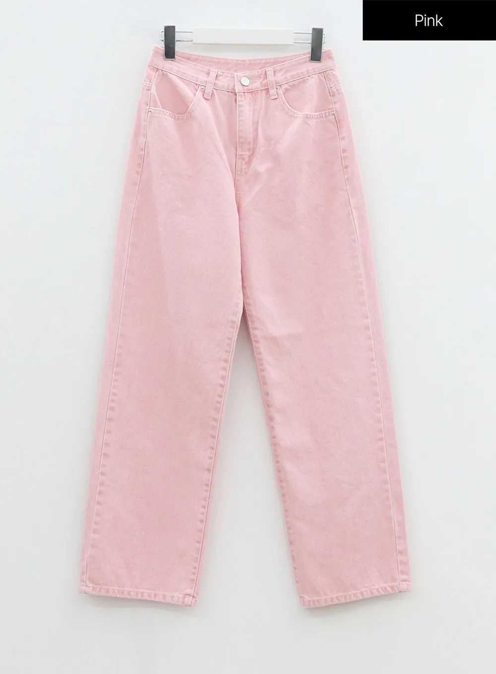 Straight Leg Color Pants OM327