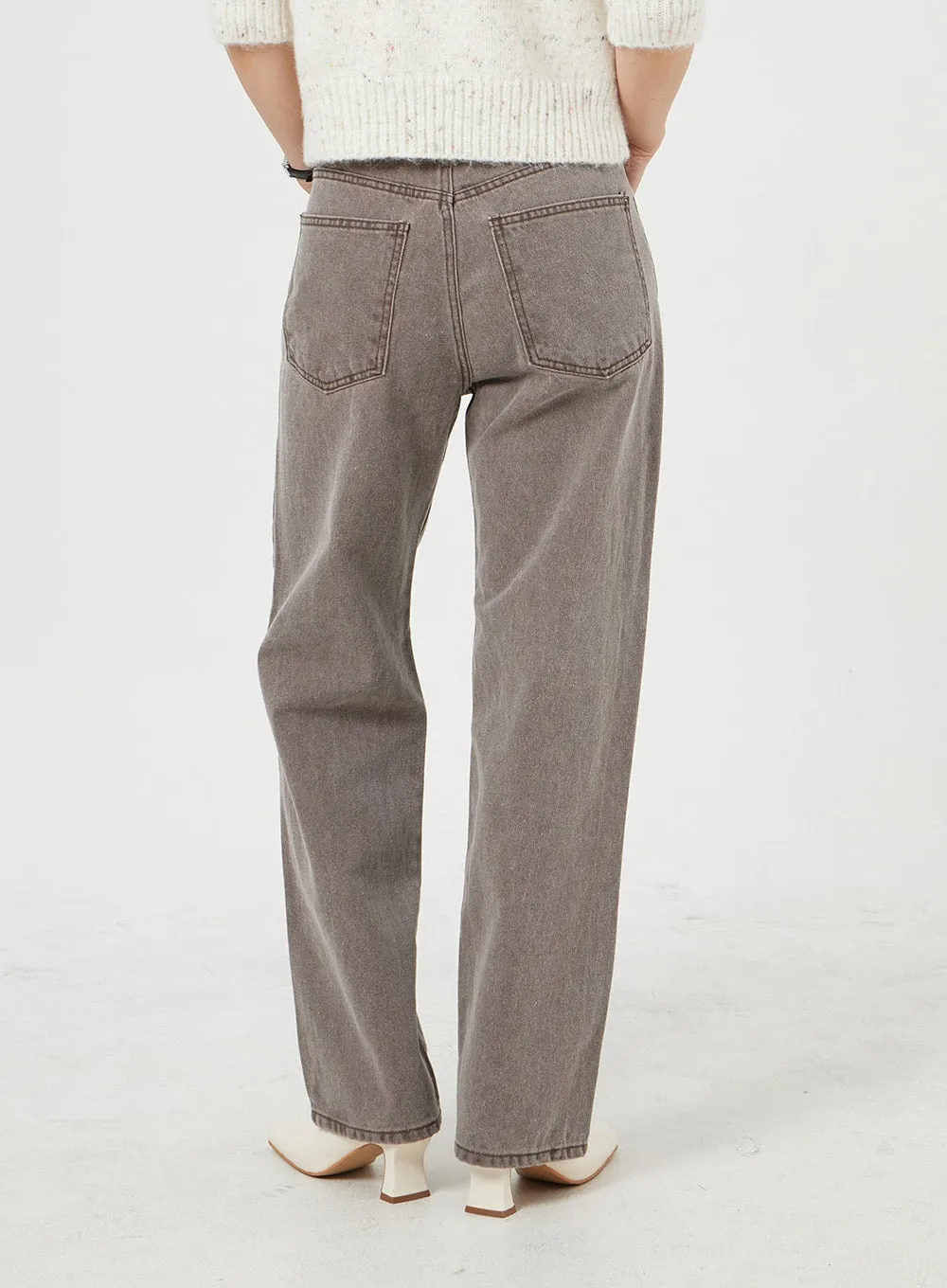 Straight Leg Color Pants OM327