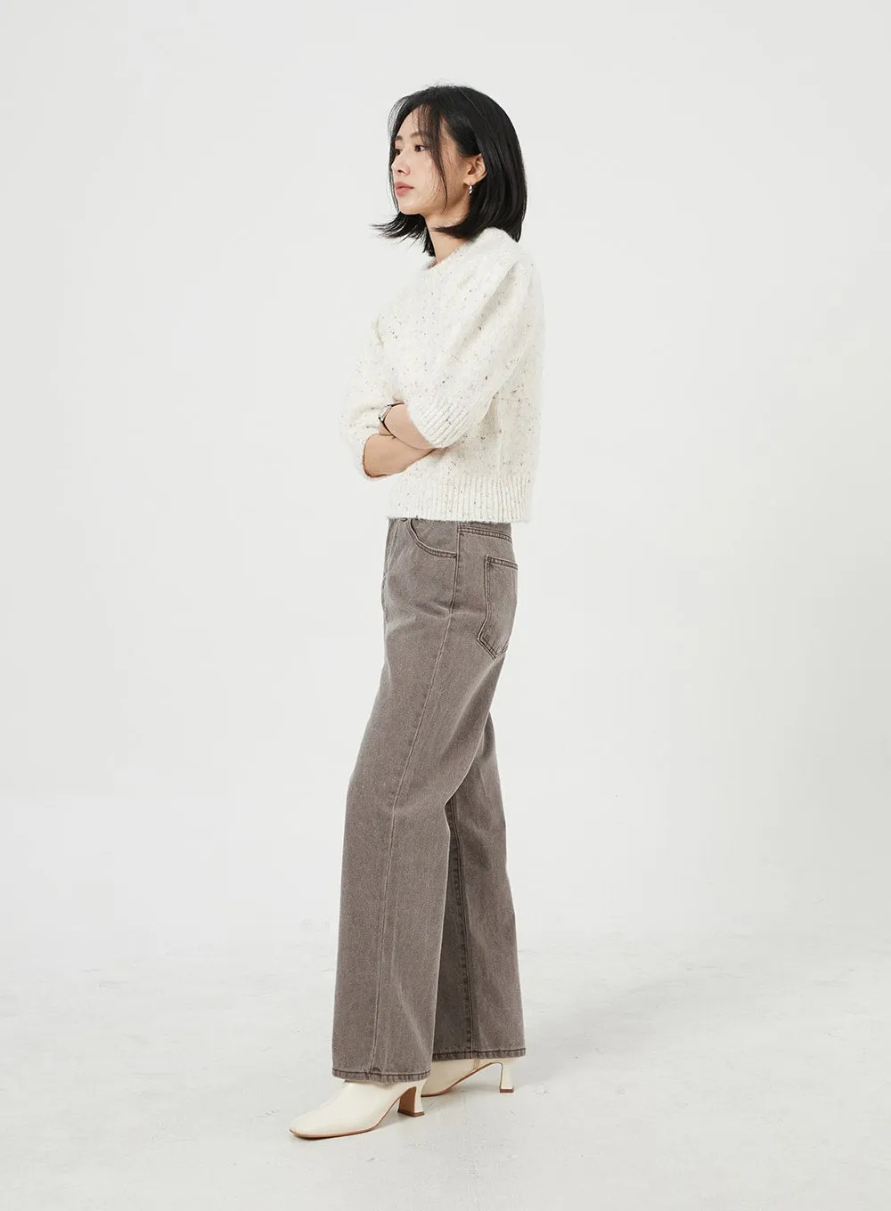 Straight Leg Color Pants OM327