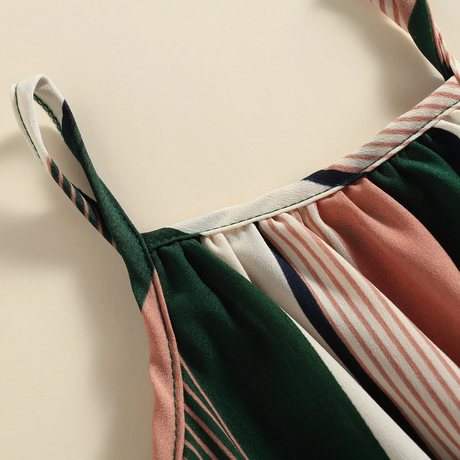Summer Striped Romper