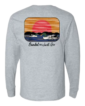 Sunrise Stamp Long Sleeve Tee