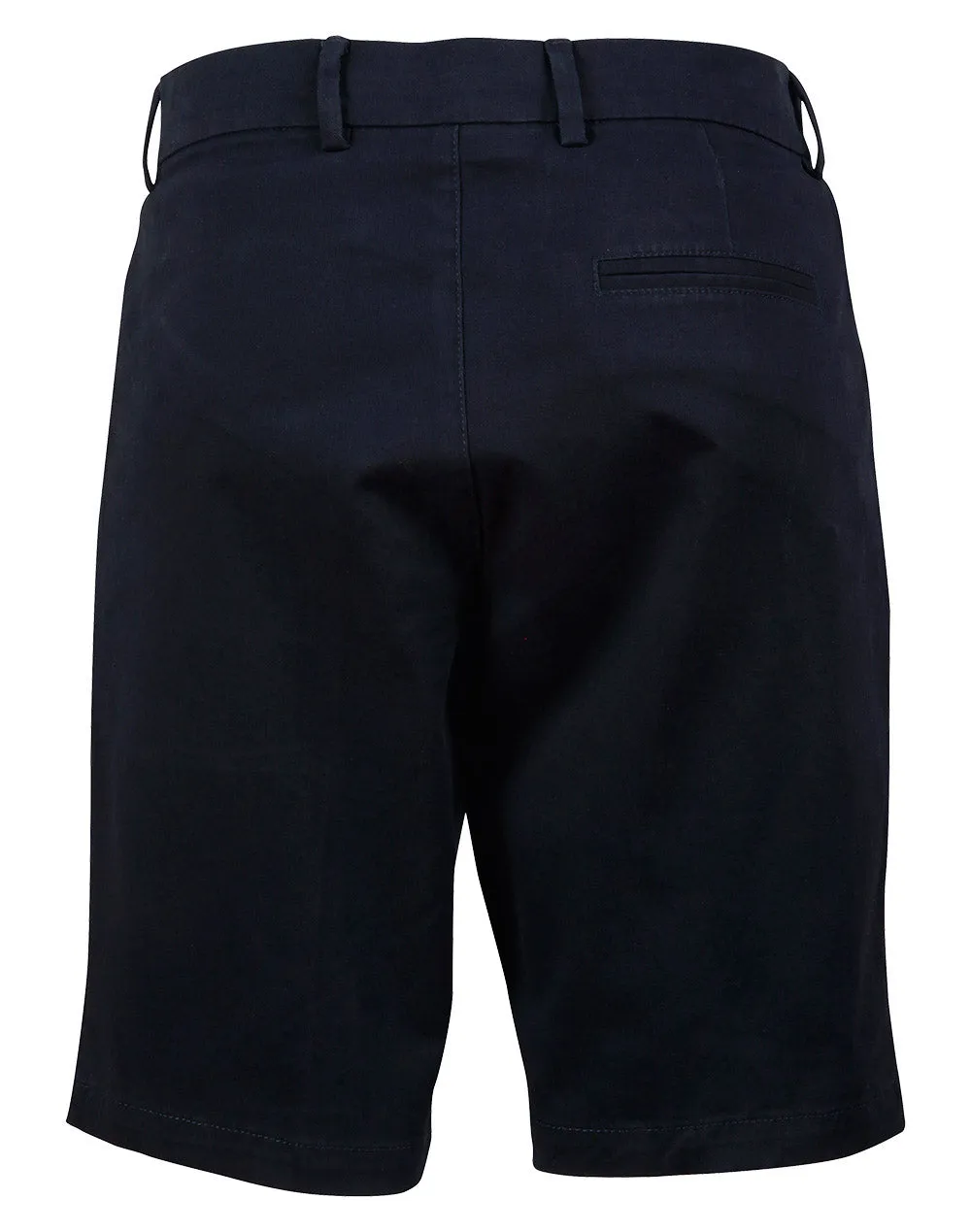 Winning Spirit  Ladies Stretch Slimfit Boston Chino Shorts (M9391)
