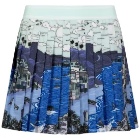 Womens Coastal Dream Leo Skirt Zuma Multi - SS24