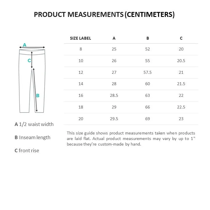 Youth Leggings Microscopic Details