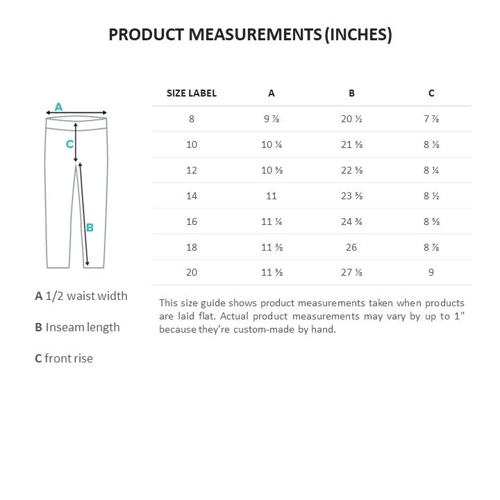 Youth Leggings Microscopic Details
